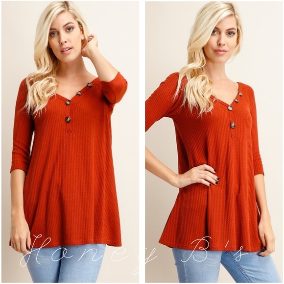 Tops - Sami  waffle knit tunics